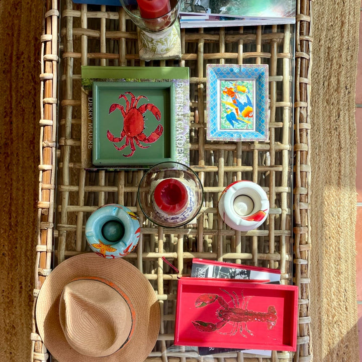 Set Hummer blau und rot