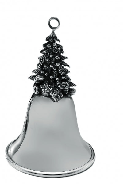 Weihnachtsglocke Tannenbaum aus 925er Sterling Silber